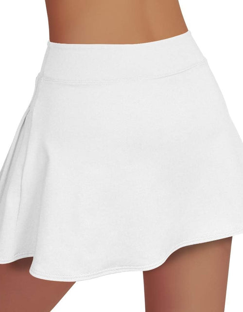 Load image into Gallery viewer, Women&#39;S Golf Skirt Tennis Skort Pleated with Side Inner Pockets Indoor Exercise,Runs Large
