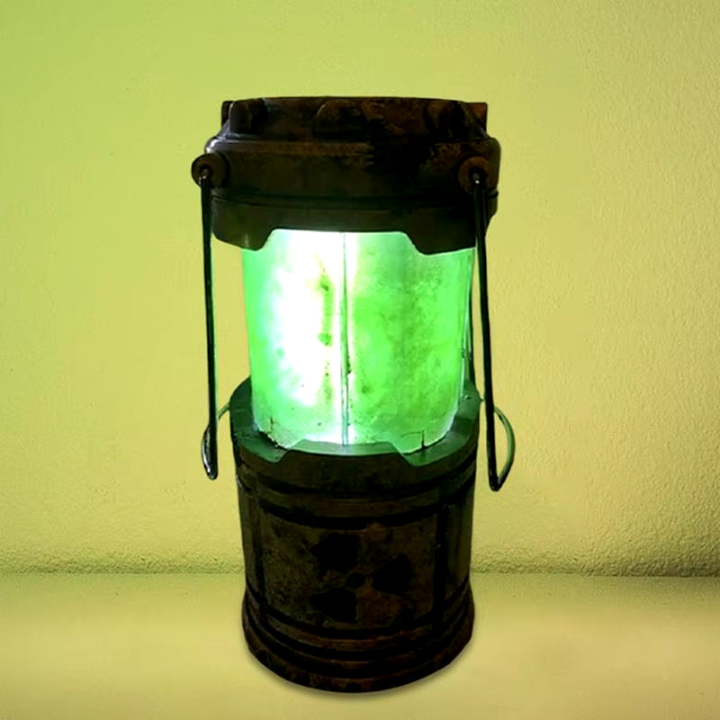 Nuclear Reactor Lantern Gift Mini Handheld Nuclear Reactor Lantern Toy Doomsday Nuclear Reaction Push Simulation Camping Lantern