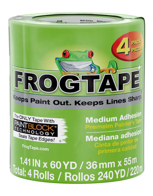 Load image into Gallery viewer, Multi-Surface 4-Pack 1.41-In X 60 Yard(S) Painters Tape
